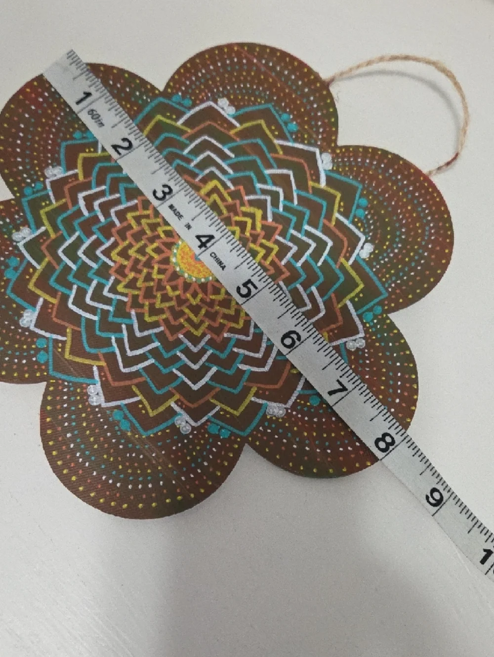 Hand-Painted Mandala - Original Art🎨